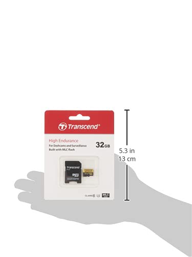 Transcend 32GB High Endurance Microsd Card with Adapter